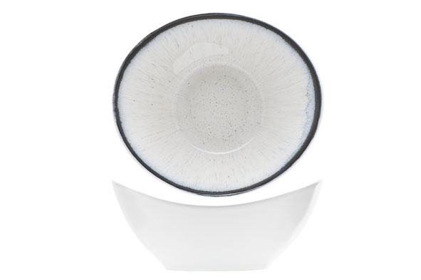 Andromeda Bol oval 15x13,5xH6cm